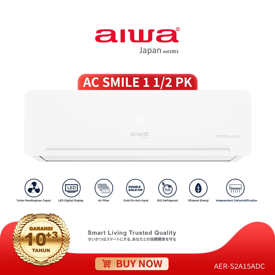 AC SPLIT WALL ON/OFF SMILE SERIES - 1,5 PK