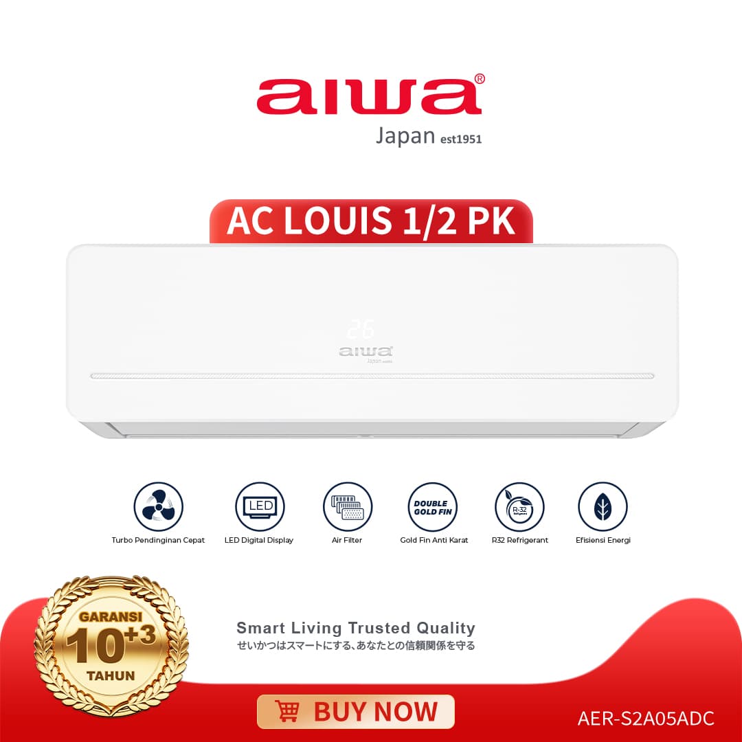 AC SPLIT WALL ON/OFF LOUIS (S2A) SERIES - 0,5 PK